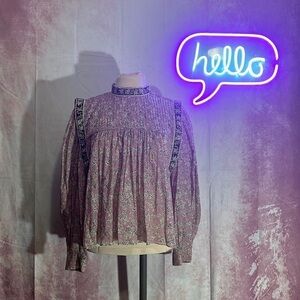 Isabel Marant Etoile Vega Floral Top